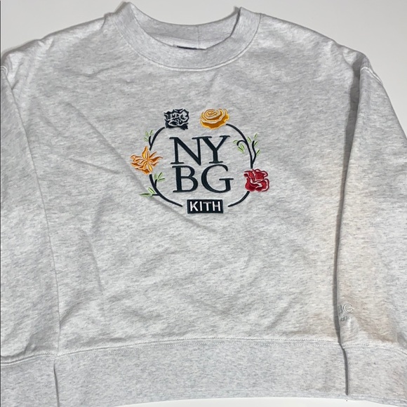Kith KIDS NYBG Gray Sweatshirt - Picture 1 of 3